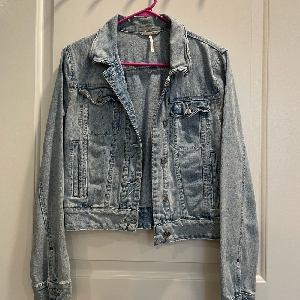 Free People denim jacket